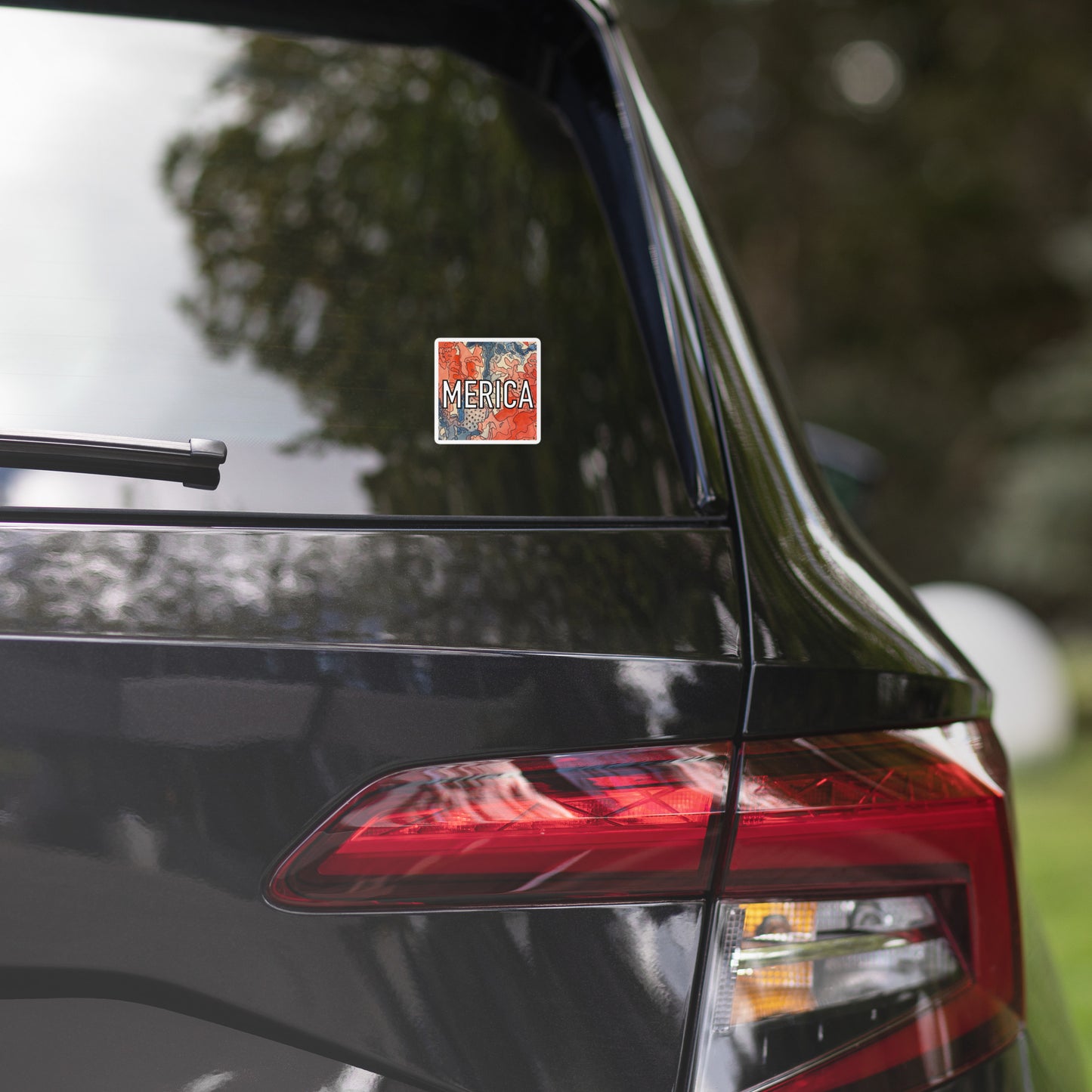 MERICA sticker