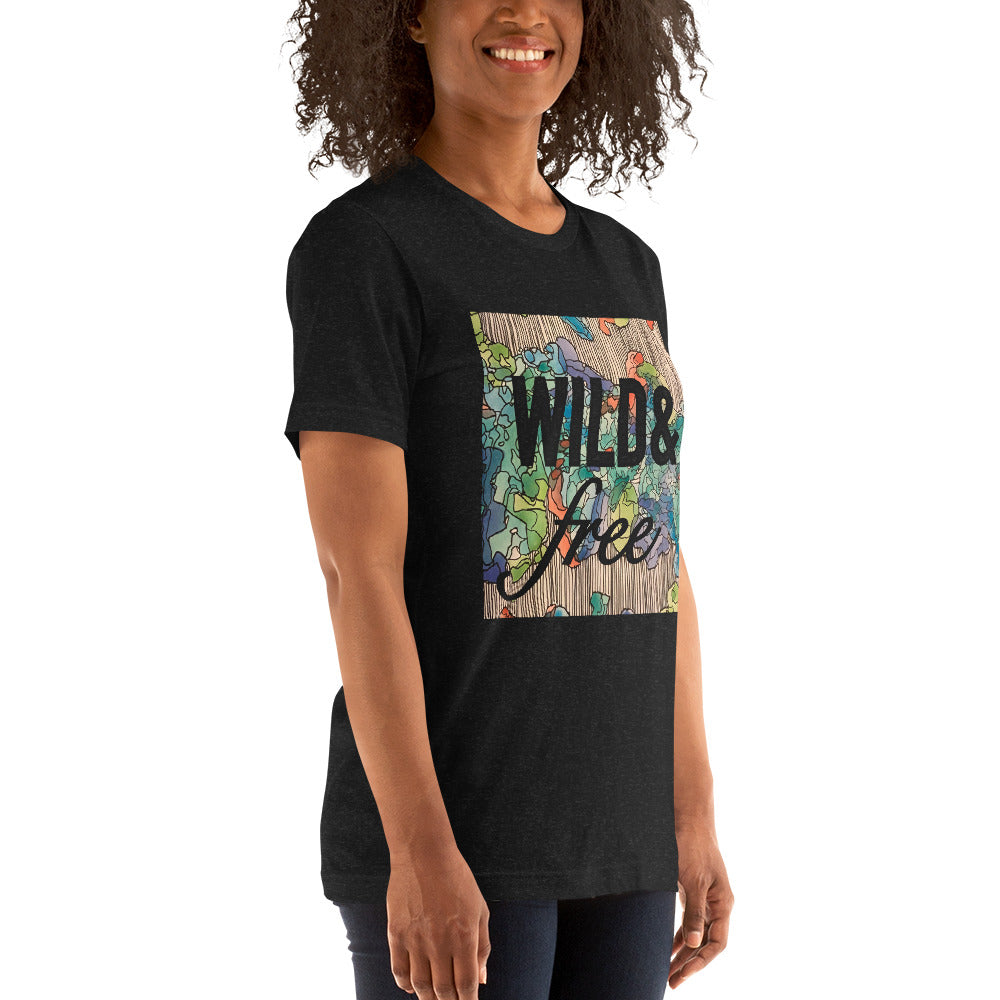 Wild & free Unisex t-shirt