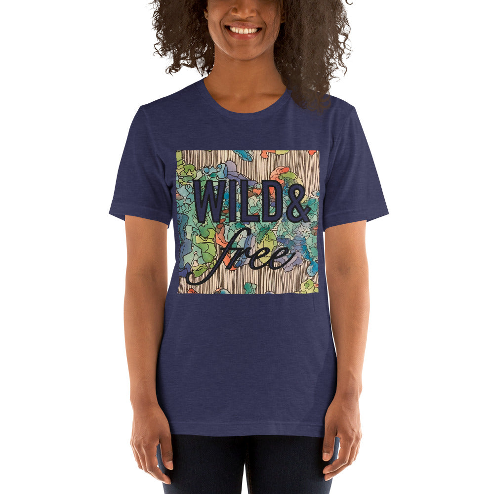 Wild & free Unisex t-shirt