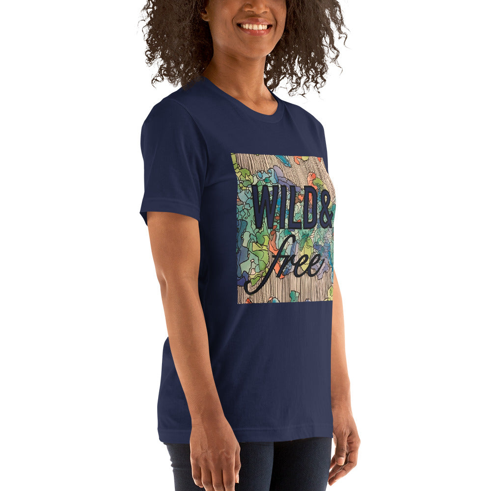 Wild & free Unisex t-shirt