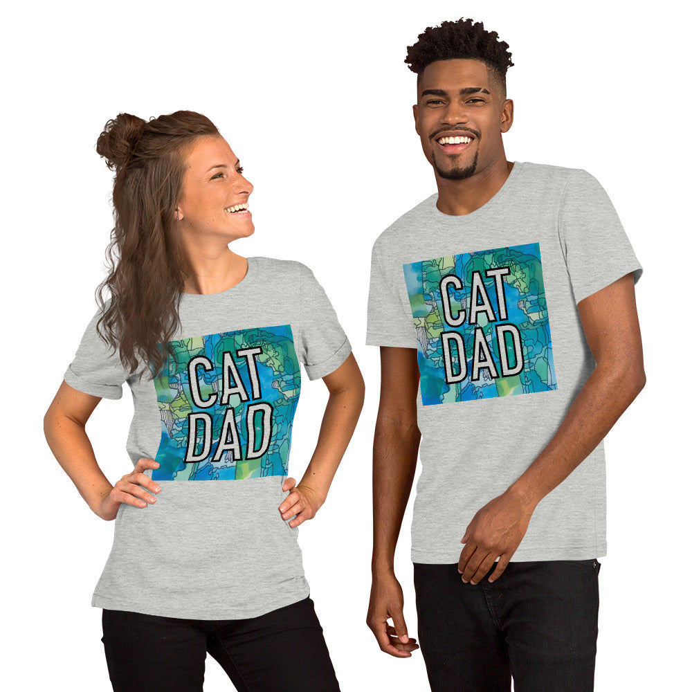 Cat Dad Unisex t-shirt