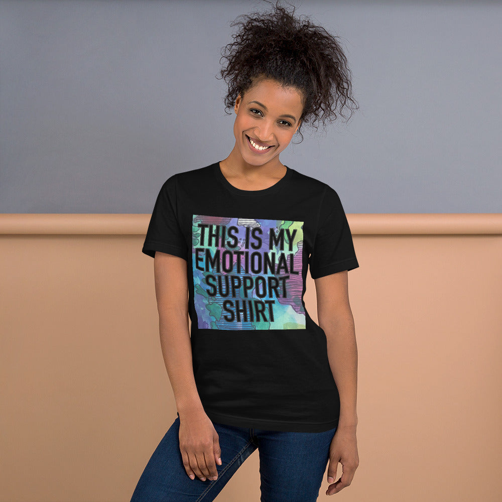 Emotional support Unisex t-shirt