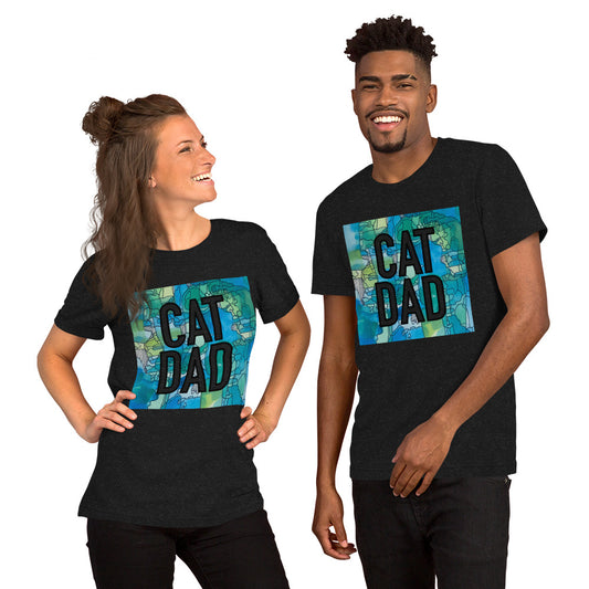 Cat Dad Unisex t-shirt