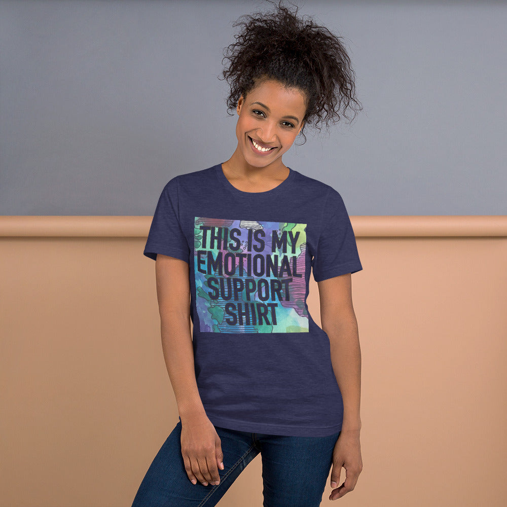 Emotional support Unisex t-shirt