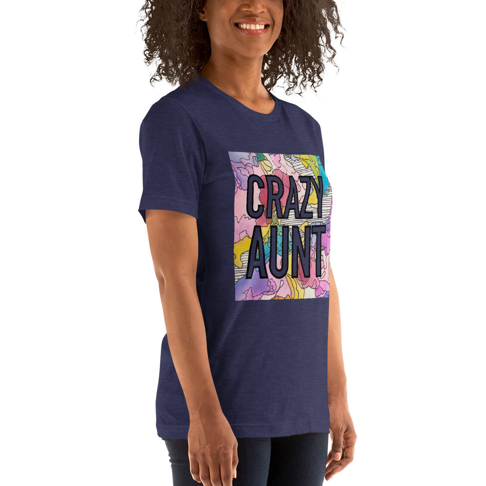 Crazy aunt Unisex t-shirt