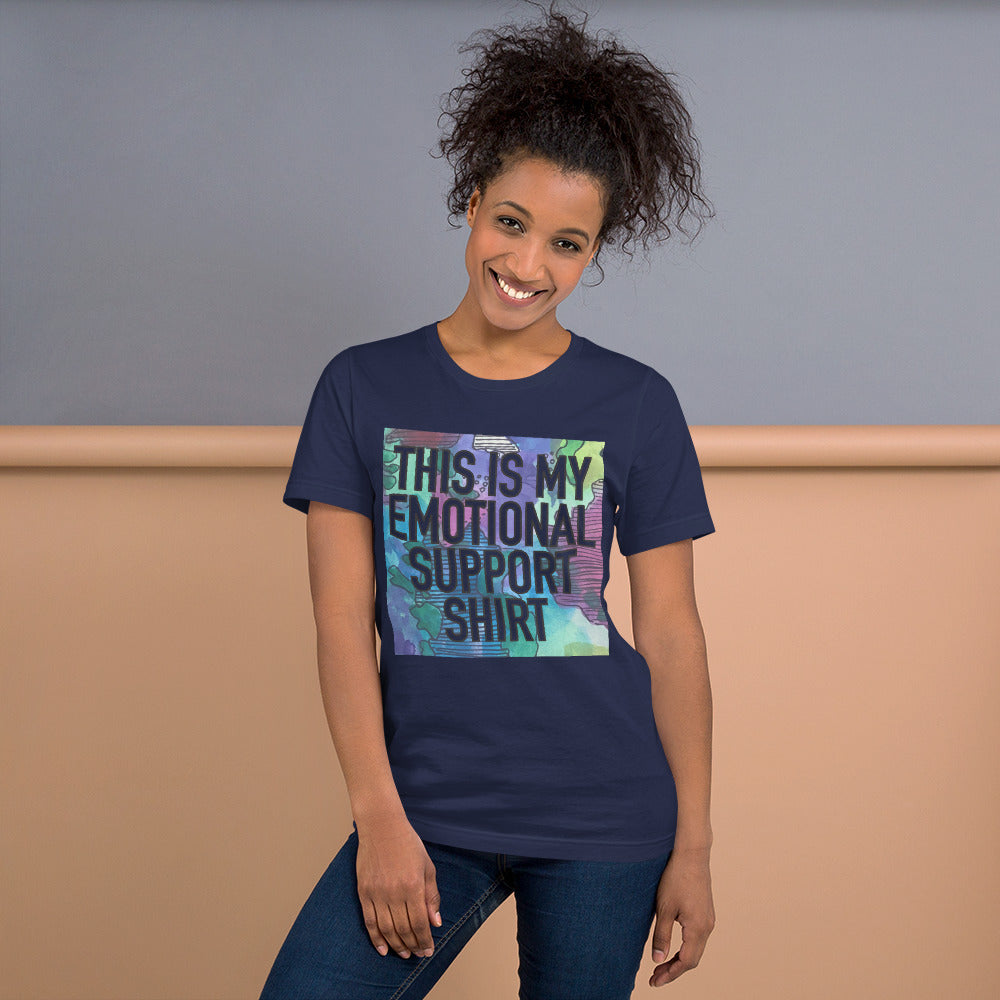 Emotional support Unisex t-shirt