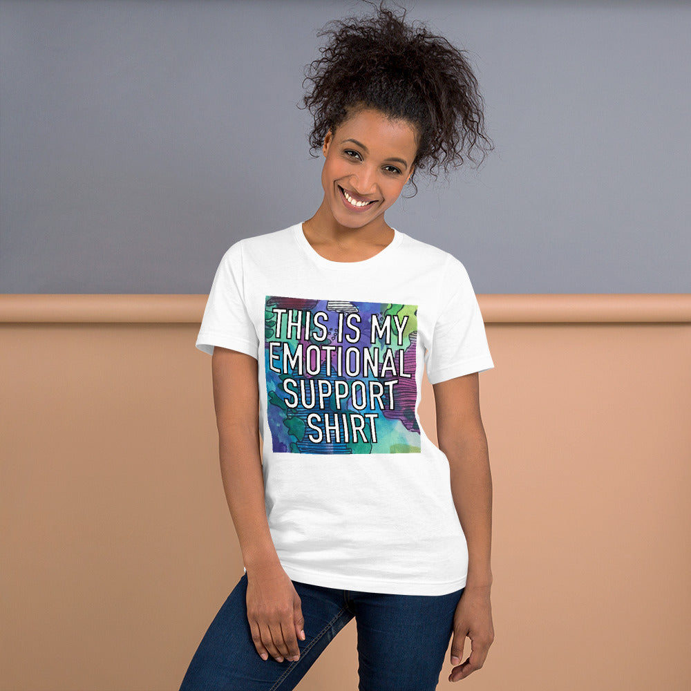 Emotional support Unisex t-shirt